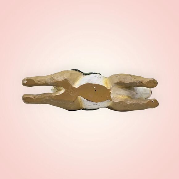 Ganz Resin Easter Bunny Rabbit Figurine With White Flowers EUC 6.5" - Picture 7 of 11